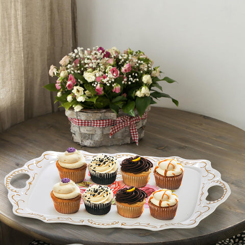 Nicunom serving trays ideal for drinks, fruits, and desserts