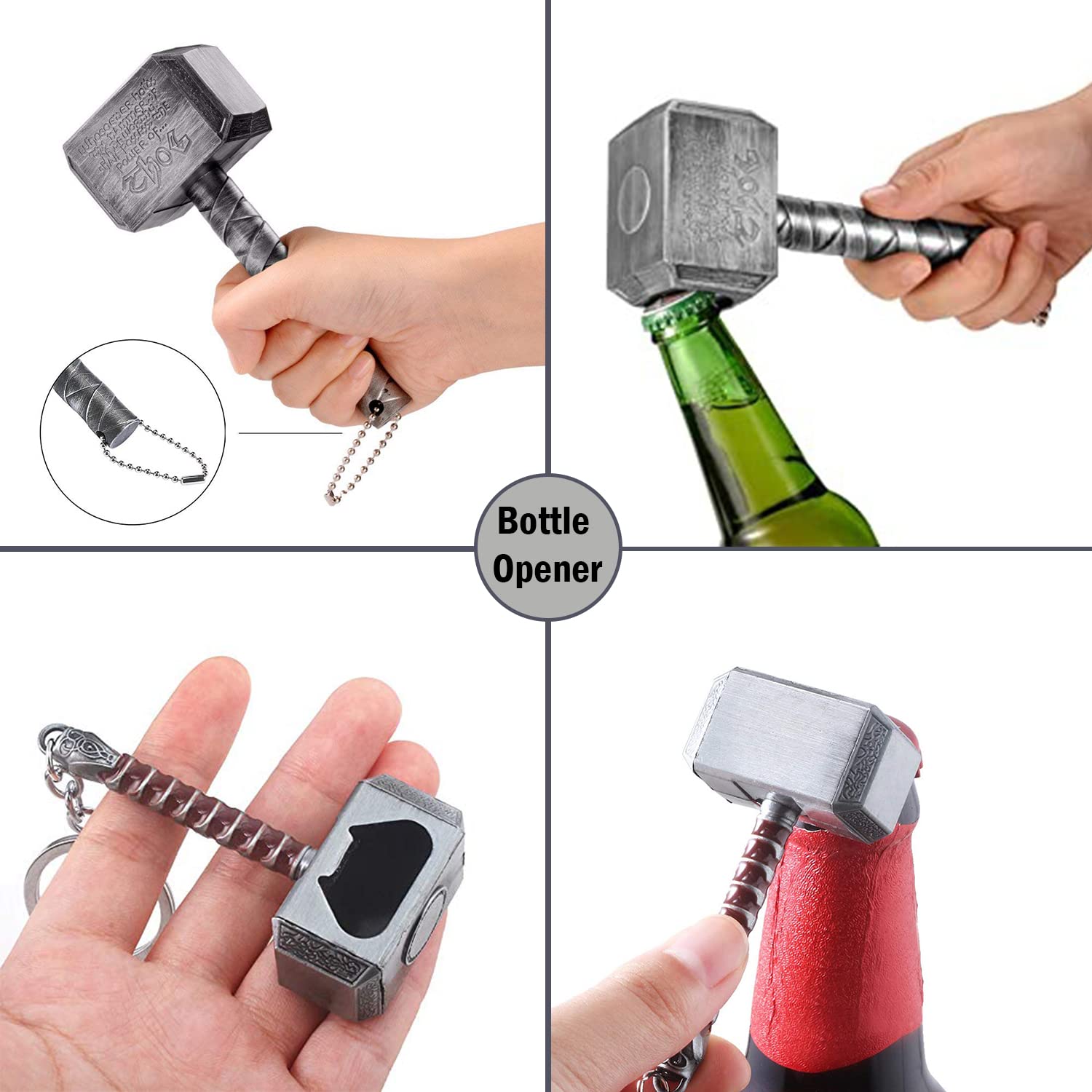 Gift-ready Nidavellir bottle opener set ideal for beer lovers and dads.