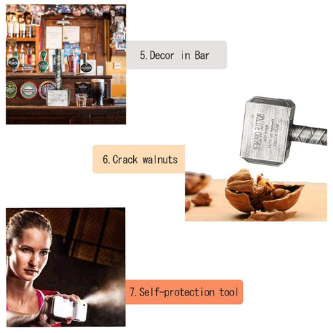 Nidavellir lifetime warranty backs the hammer bottle opener for peace of mind.