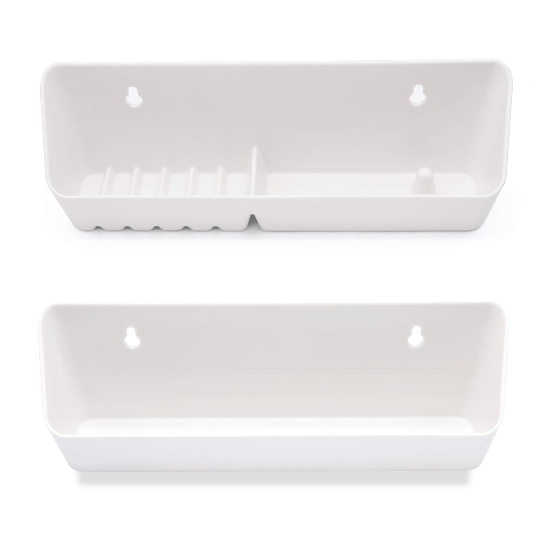 NIDAYE tip out sink tray front view in 11-inch size for drawer organization