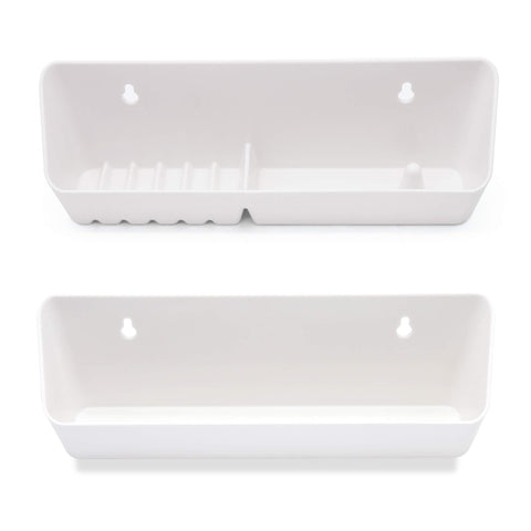 NIDAYE tip out sink tray front view in 11-inch size for drawer organization