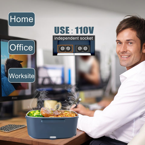 Nifogo 80W heating base plate for quick, even warming.