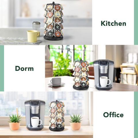 Nifty K Cup Holder acts as a compact countertop organizer.