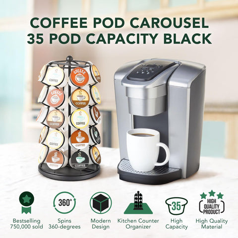 Nifty K Cup Holder vertical storage keeps pods neatly visible.