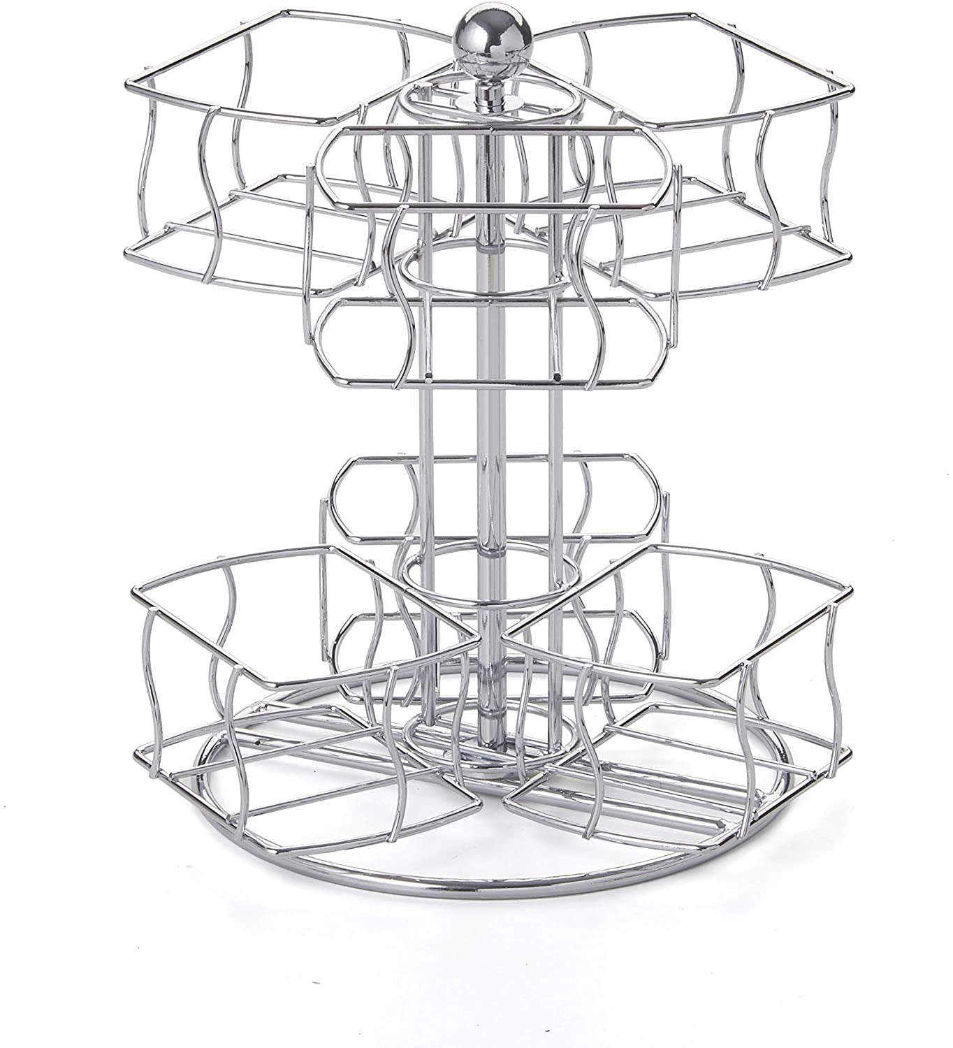 Nifty Solutions carousel spins 360 degrees, displaying up to 60 tea bags.