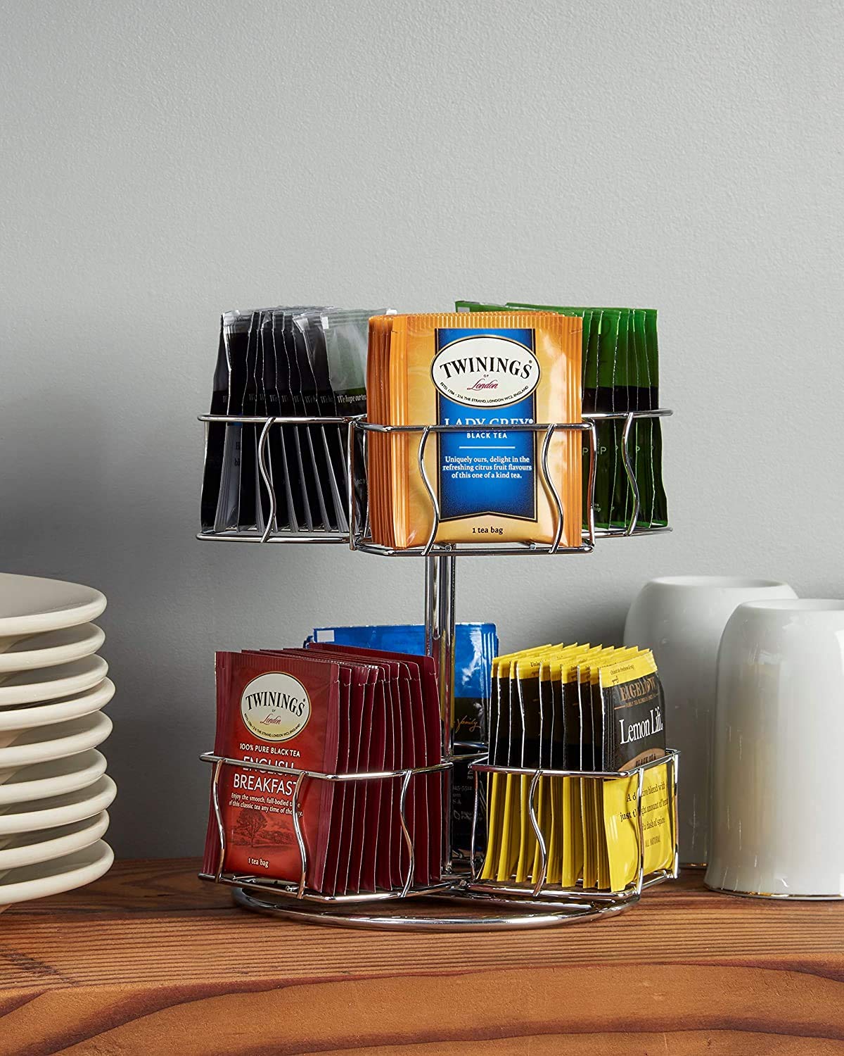 Nifty Solutions compact 7-75-inch tall carousel fits small counters.