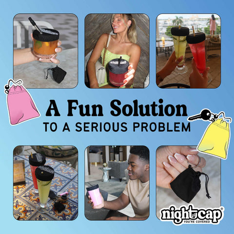 NightCap on a keychain provides easy access during travel