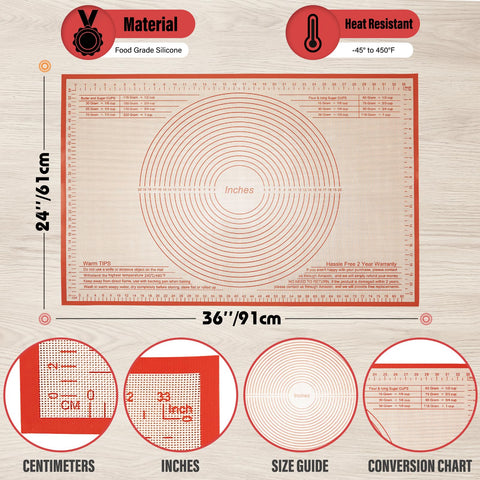 Thick mat close-up shows double-thickness 0-75mm construction for durability.