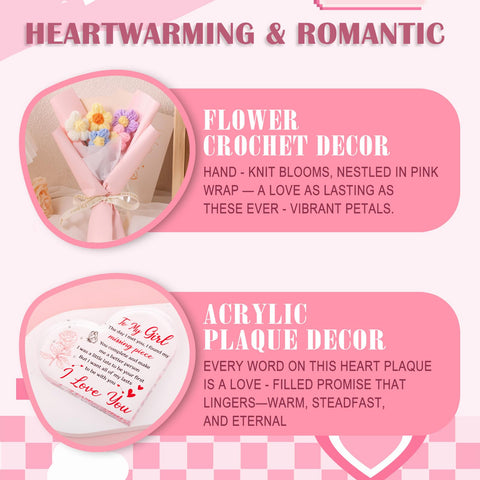 Nigifter I Love You acrylic plaque decor for stylish display.