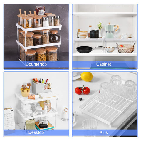 NiHome foldable rack with extended legs for easy space saving