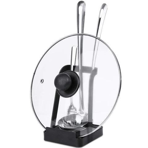 NiHome pot lid ladle holder keeps lids organized and accessible