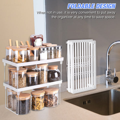 NiHome under-sink organizer to maximize small spaces