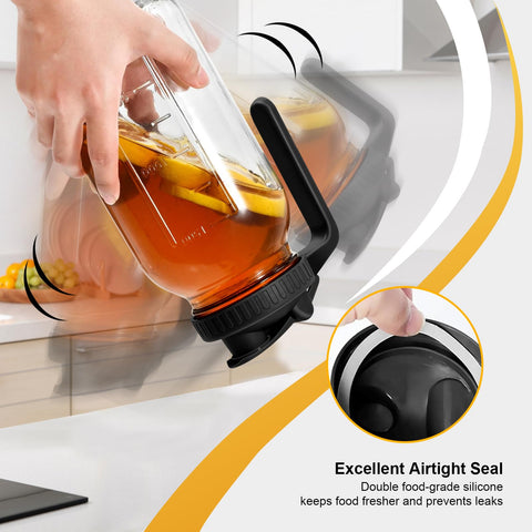 NIJIALGEXPY cold brew pitcher in premium glass for flavor clarity.
