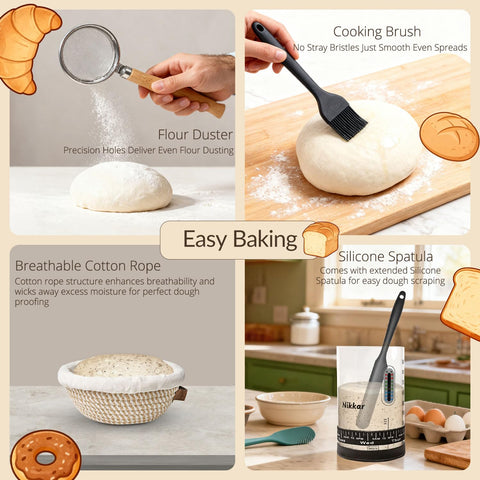 Nikkar bread lame and blades enable precise scoring