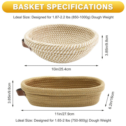 Nikkar bread proofing set on table showcasing elegant kitchen functionality