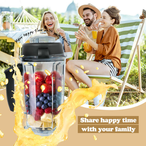 Nikkar pitcher BPA-free material safe for hot or cold blends.