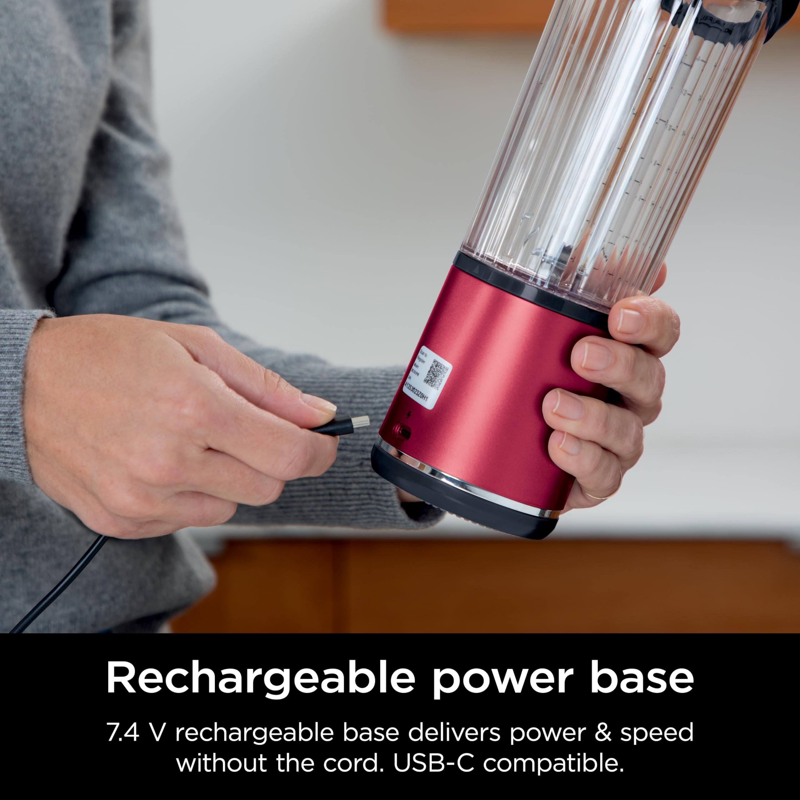 Ninja Blast USB C base rechargeable for cordless power