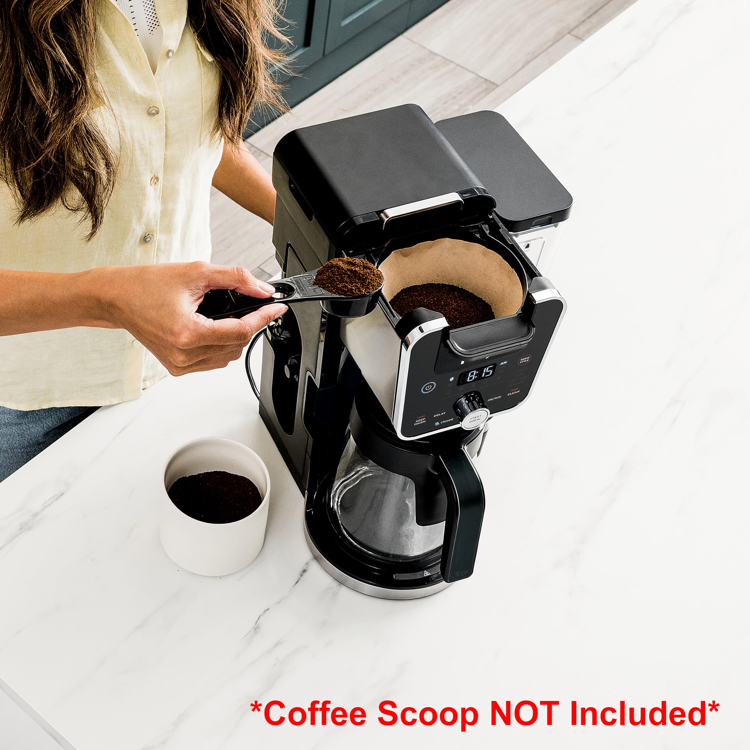 Ninja CFP451CO DualBrew single serve zone for quick cups