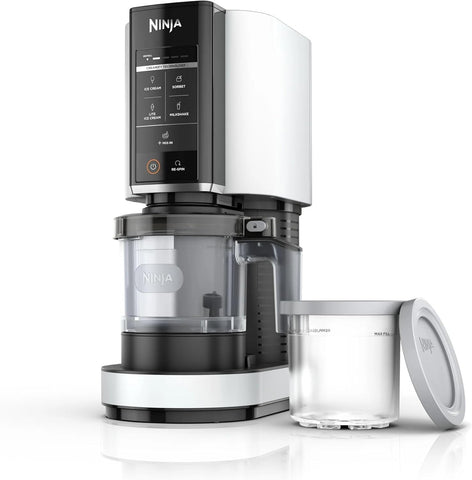 Ninja CREAMi NC300 compact kitchen setup on a countertop