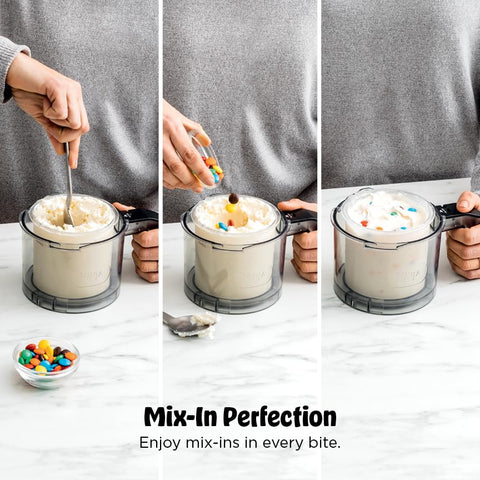 Creamify technology inside the Ninja CREAMi for silky results.