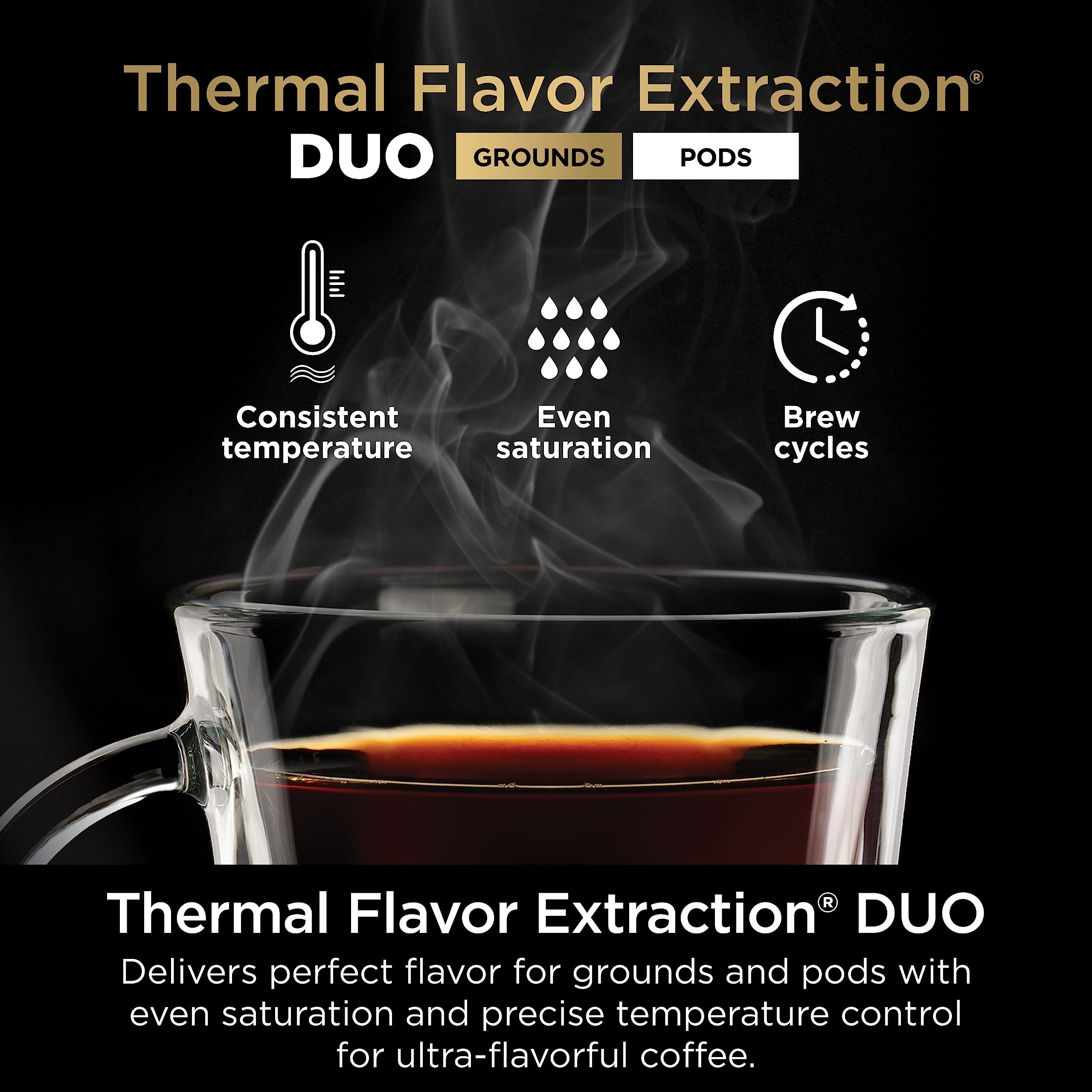 Ninja DualBrew Pro included accessories and smart scoop close-up