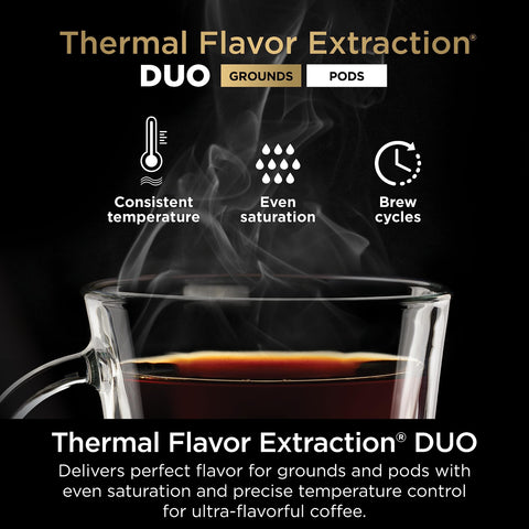 Ninja DualBrew Pro included accessories and smart scoop close-up