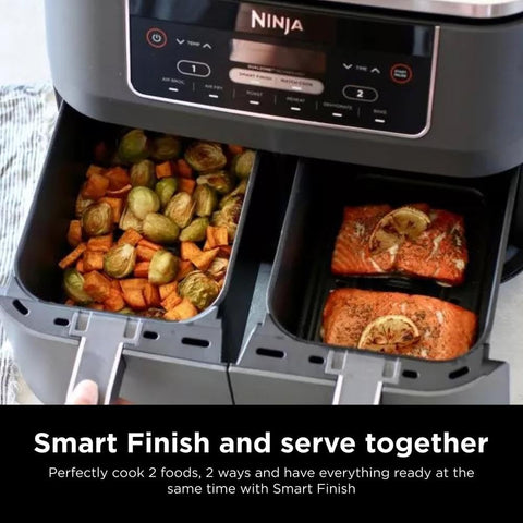 Ninja DZ201 six in one programs include Air Fry and Dehydrate.