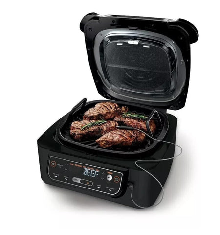Ninja Foodi Pro 500F Cyclonic Grilling technology delivering sear