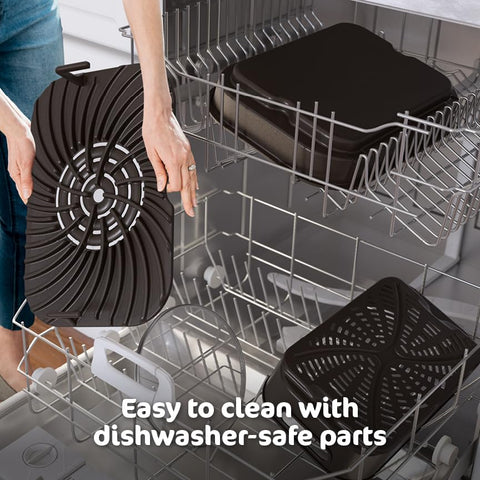 Ninja Foodi Smart XL smokeless grilling keeps kitchen cleaner.