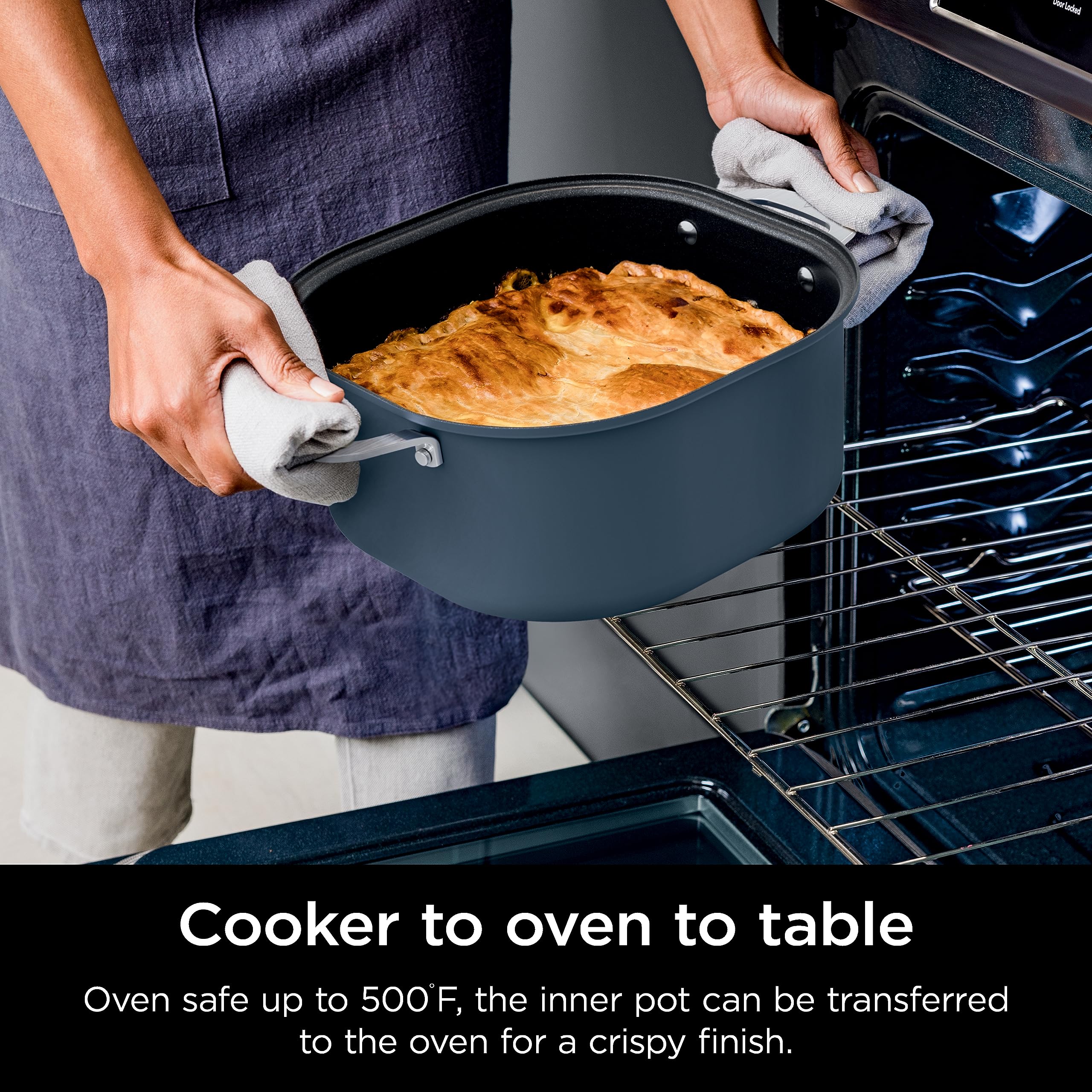 Ninja MC1101 Foodi PossibleCooker Pro keeps meals warm for serving