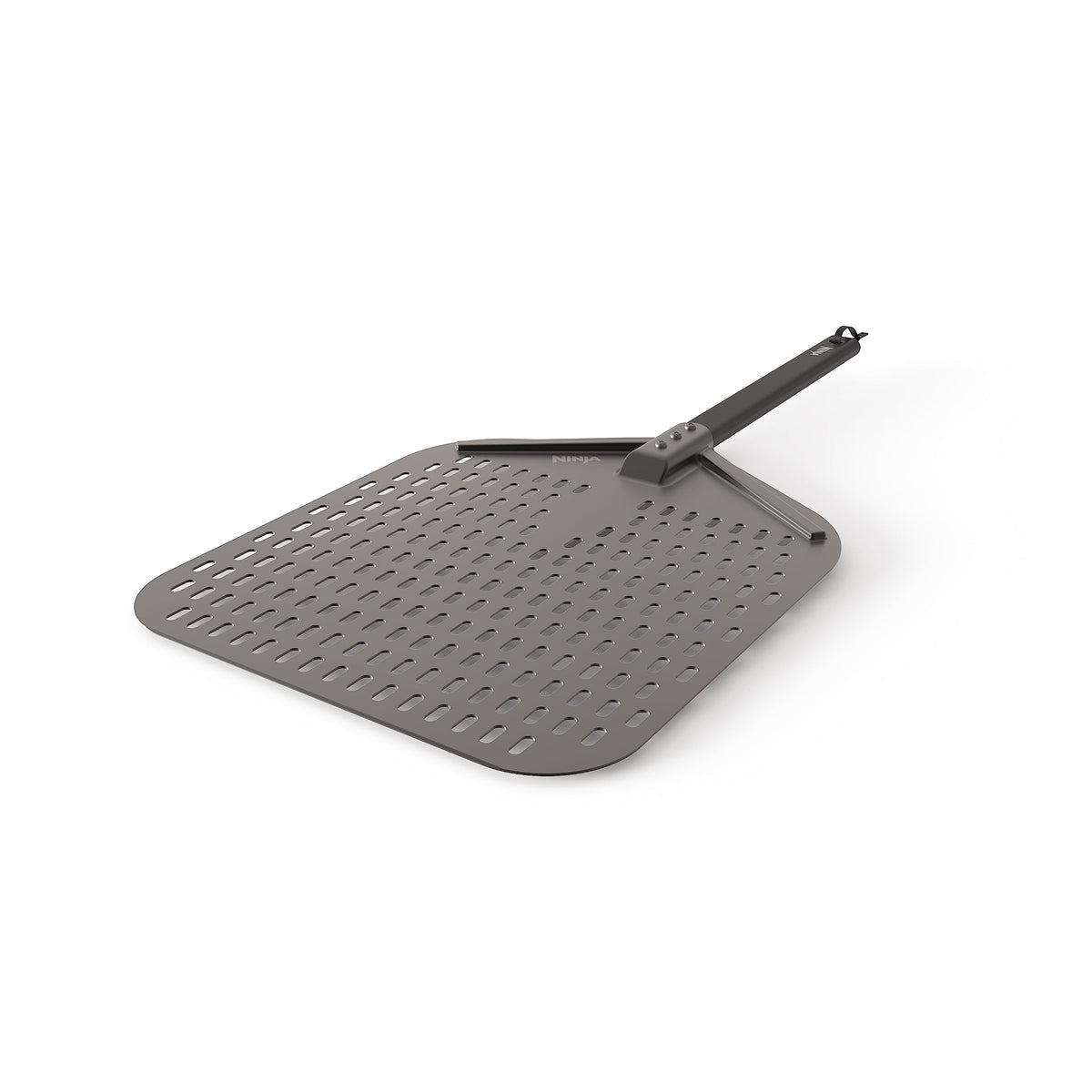 Ninja XSKOPPL perforated pizza peel assembly for quick setup and outdoor usability.