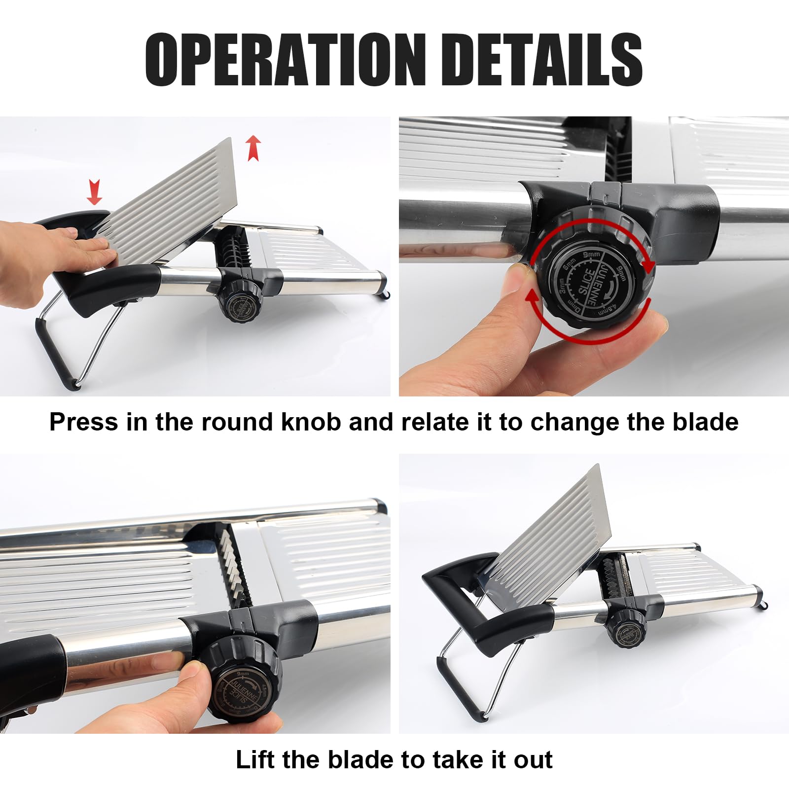 NIOSAVM mandoline slicer safety gloves protect hands during use.