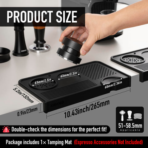 NiRiOLD tamping mat side view demonstrates edge protection and stability