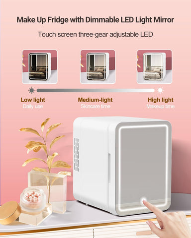 NISHCON dimmable LED light enhances spa-like beauty rituals.