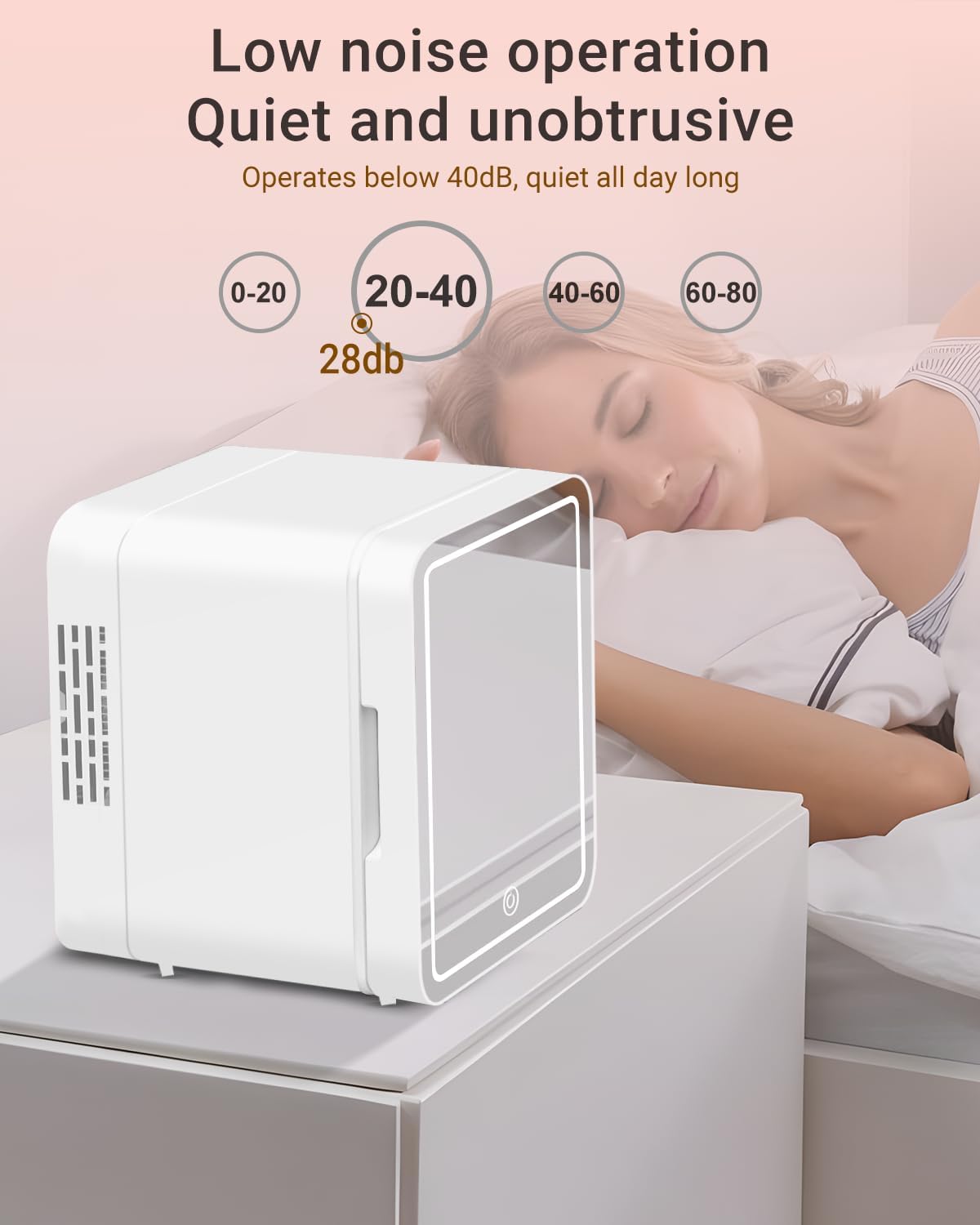 NISHCON quiet operation keeps nights and workspaces peaceful during use.