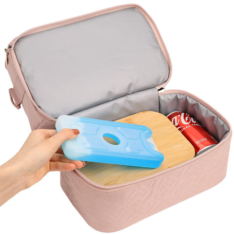 NISHEL lunch bag offers 10.6L capacity for 1–2 meals and snacks.