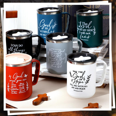 Nitial gift-ready Christian mug set perfect for friends and family