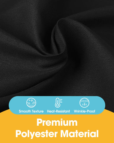 Niuara 60x84 tablecloth highlights heat-proof protection during warm dining
