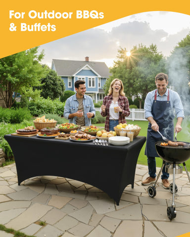 Niuara sturdy fit for outdoor tables and venues.