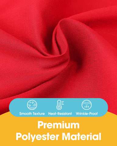 Niuara premium polyester texture close-up highlighting wrinkle-resistant fabric.