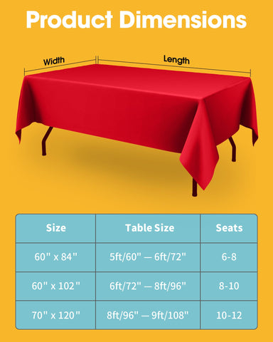 Niuara red tablecloth being ironed at home for crisp look.