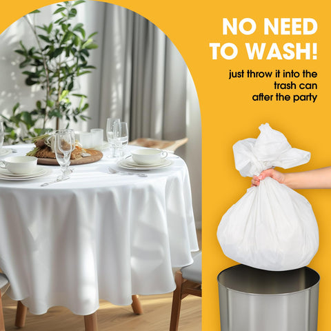 Niuara thickened plastic resists oil and stains during meals.