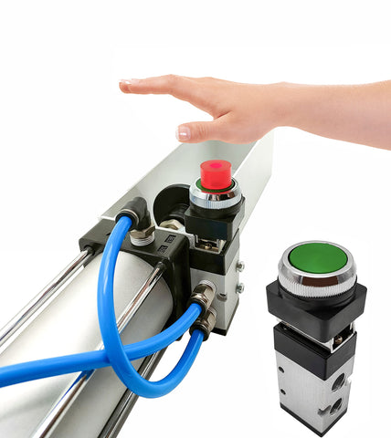 NKAIKE can crusher with button valve operation for quick crushing