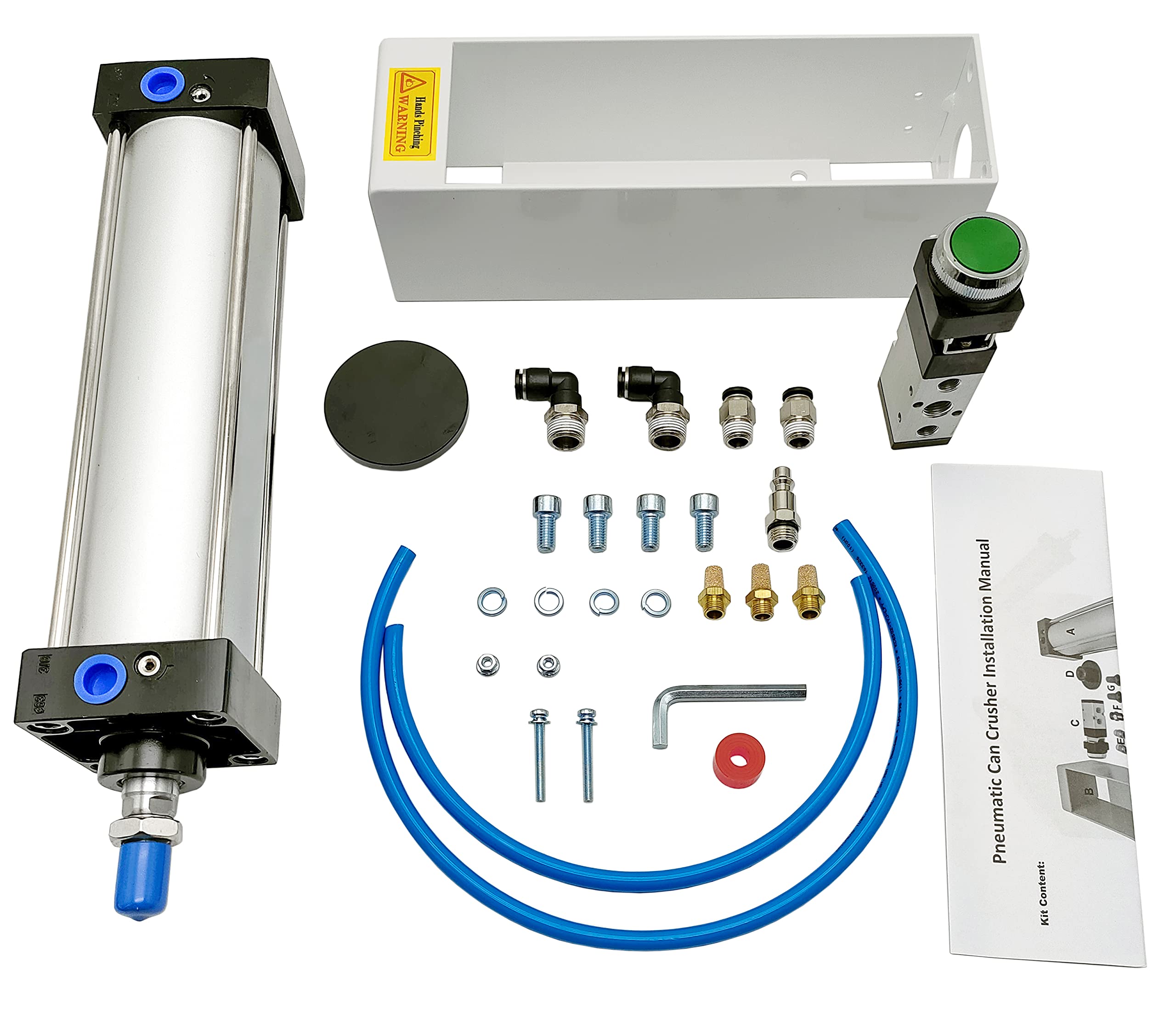 NKAIKE recycling workflow with crusher for cleaner, space-saving waste handling