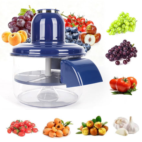 NKDFRI automatic grape peeler in front view for fast, mess-free prep.