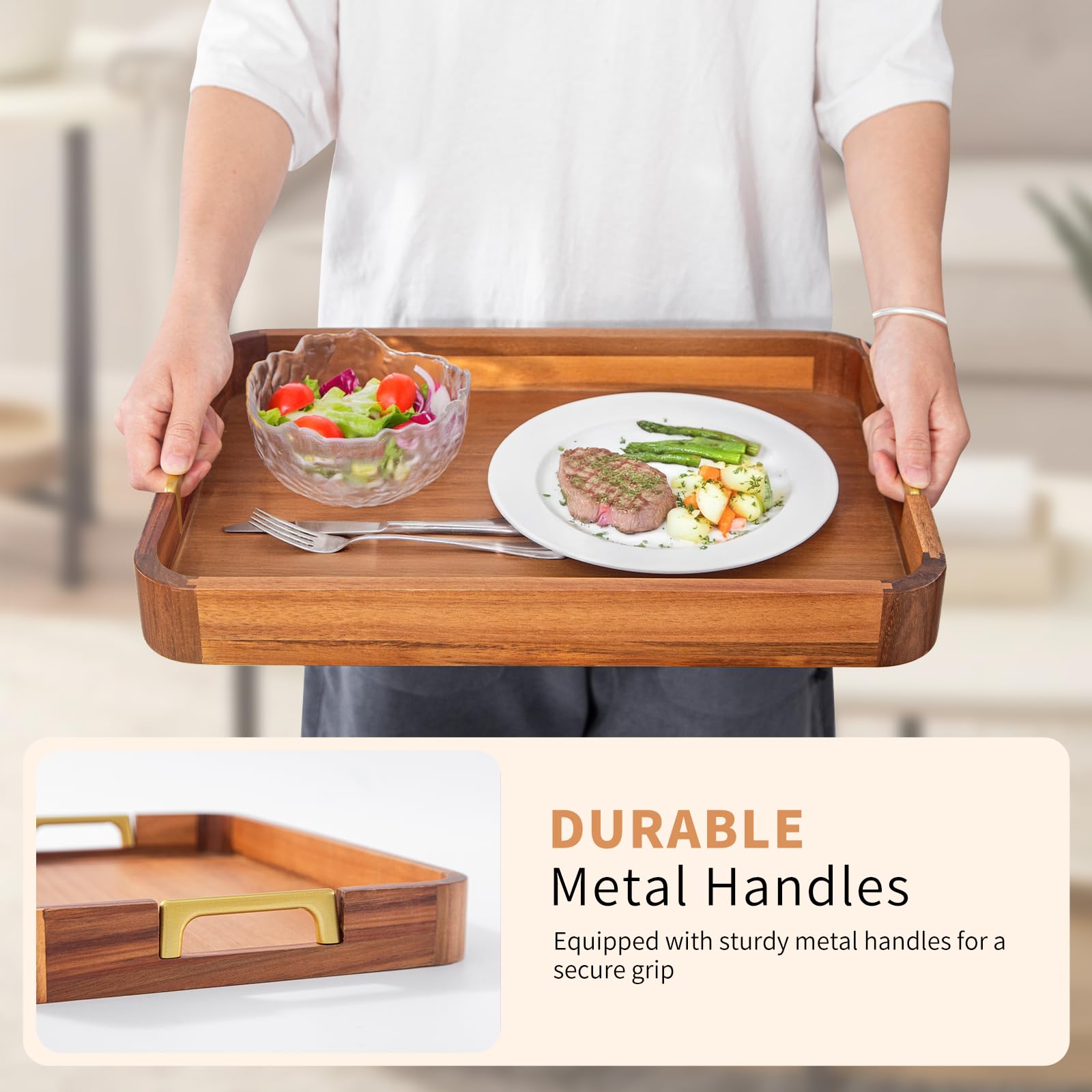 NLHL Easy-clean tray surface designed to resist stains and simplify maintenance.