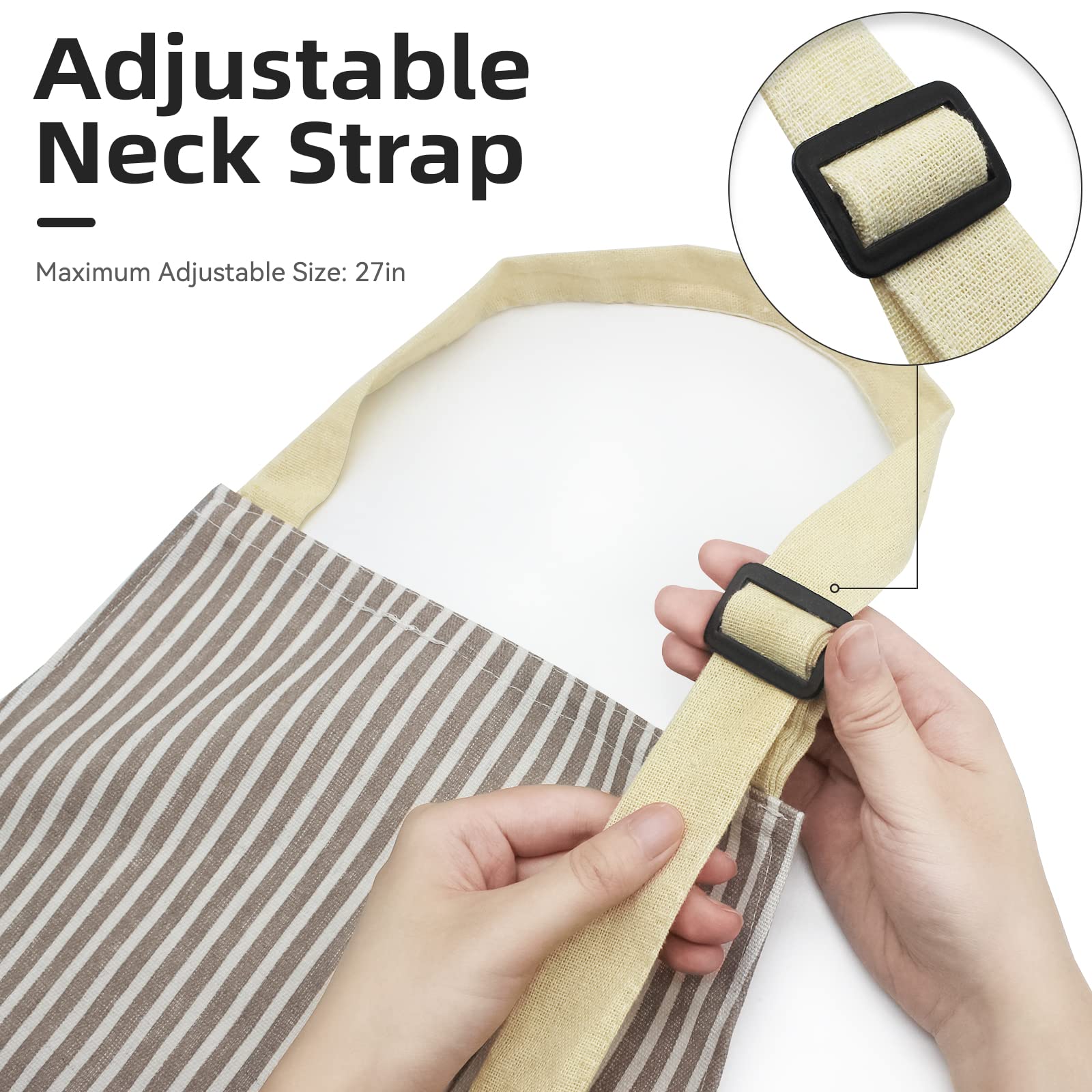 NLUS multi-use apron suitable for cooking, grilling, and crafts.