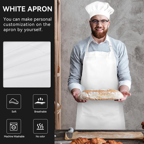 NLUS adjustable apron waist straps for secure fit and comfort