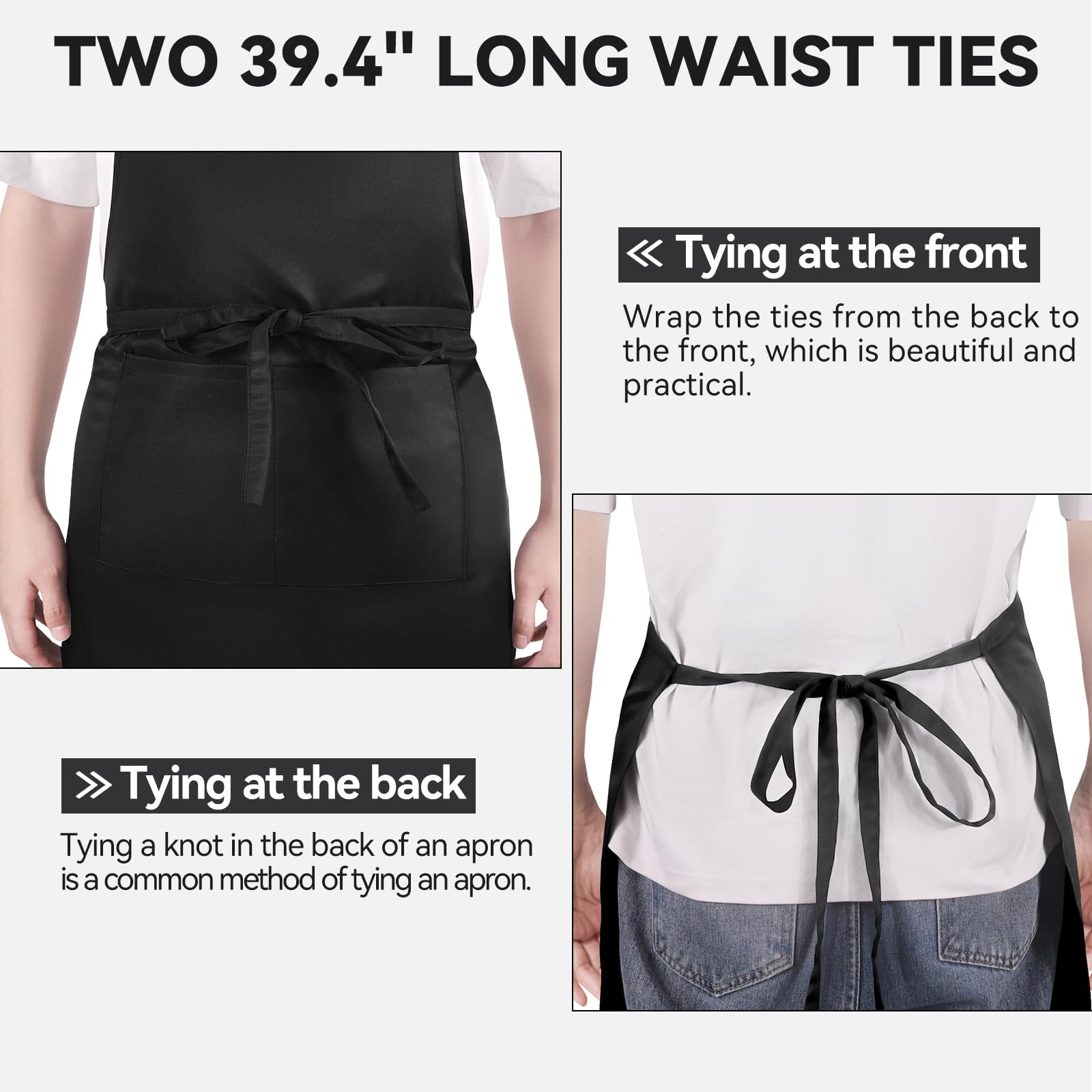 NLUS apron adjustable neck strap ensures comfortable fitting for all