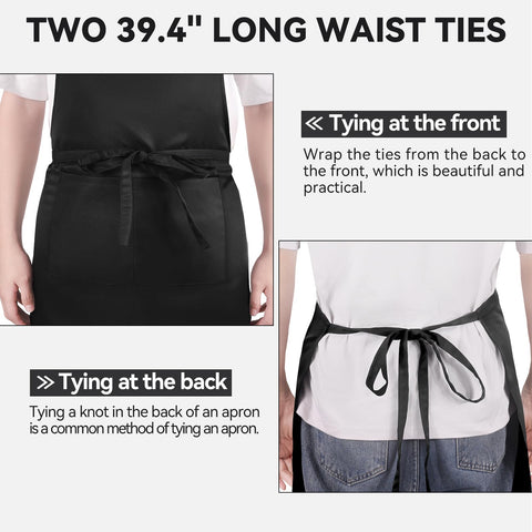 NLUS apron adjustable neck strap ensures comfortable fitting for all